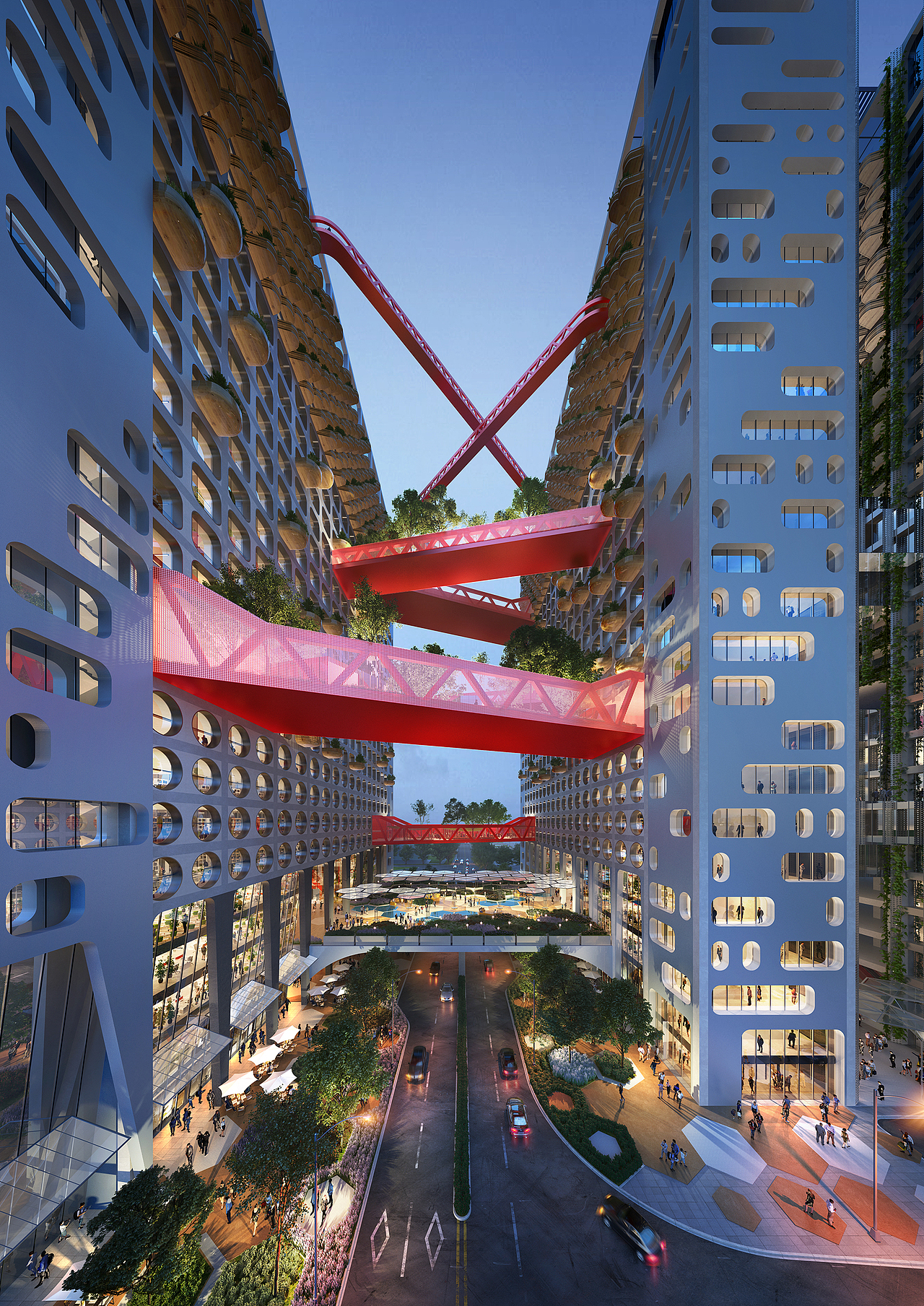 渲染.室外建筑效果图