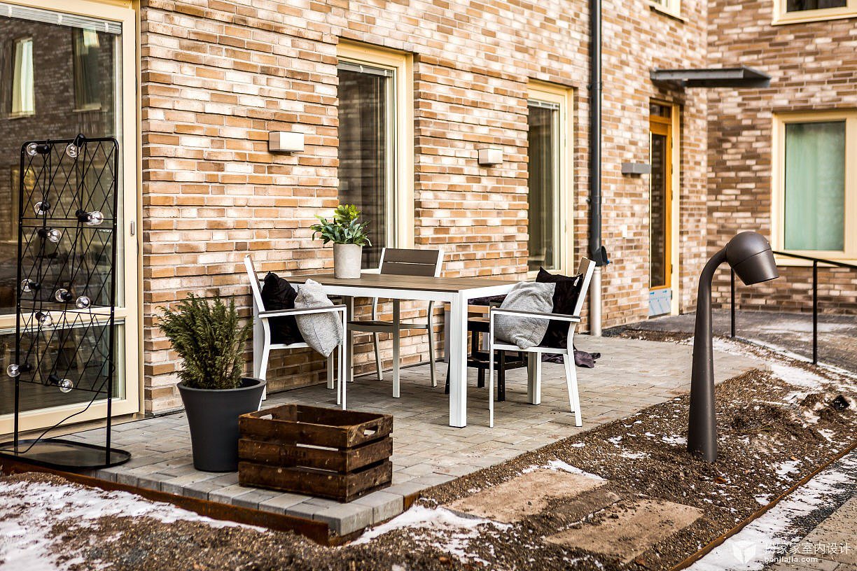 室内设计实景图温暖而素雅的北欧风情