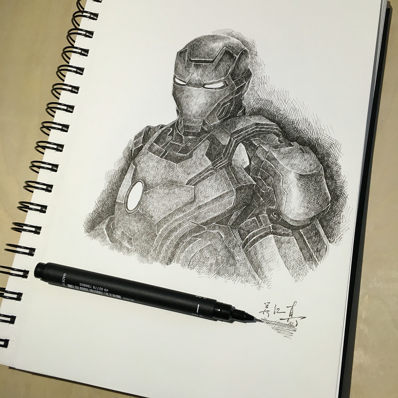 超级英雄系列手绘