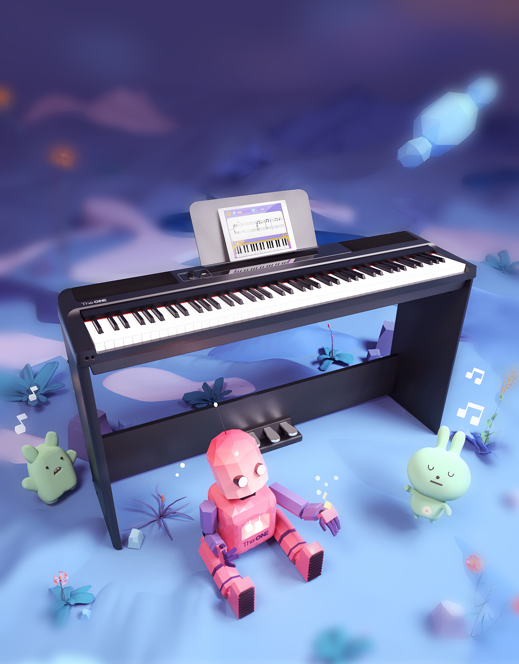 c4d风格尝试（图ZMTYzMTYzNTYw） - 场景 - 站酷设计师橙汁汁原创素材 - 站酷ZCOOL