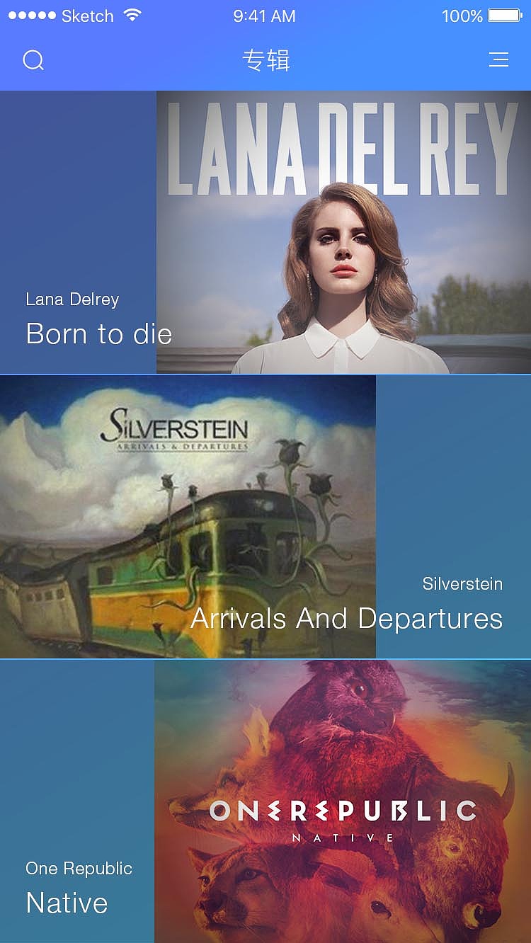 音乐app 配色练习（图ZNjQ1MzEwMTI=） - 其他UI - 站酷设计师markdog原创素材 - 站酷ZCOOL