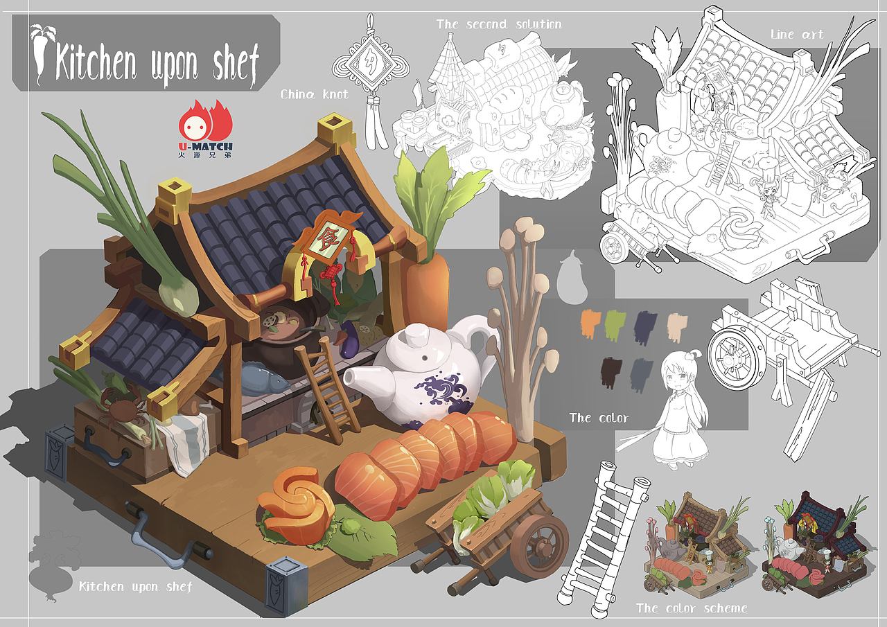 U-MATCH火源兄弟场景班学员部分作品NO.24-NO.28（图ZMTA0NTczMDE2） - 概念设定 - 站酷设计师bigballgao原创素材 - 站酷ZCOOL