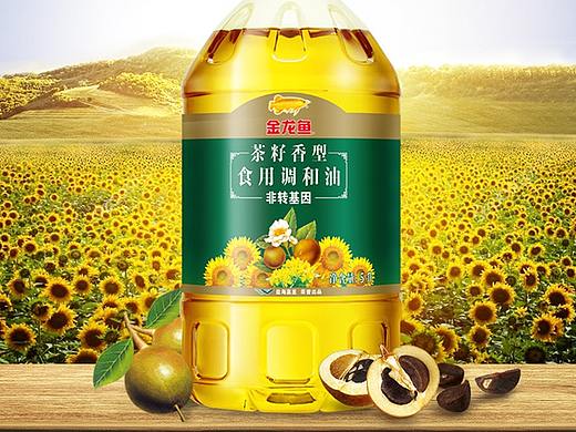 金龙鱼菜籽油详情页美食达人