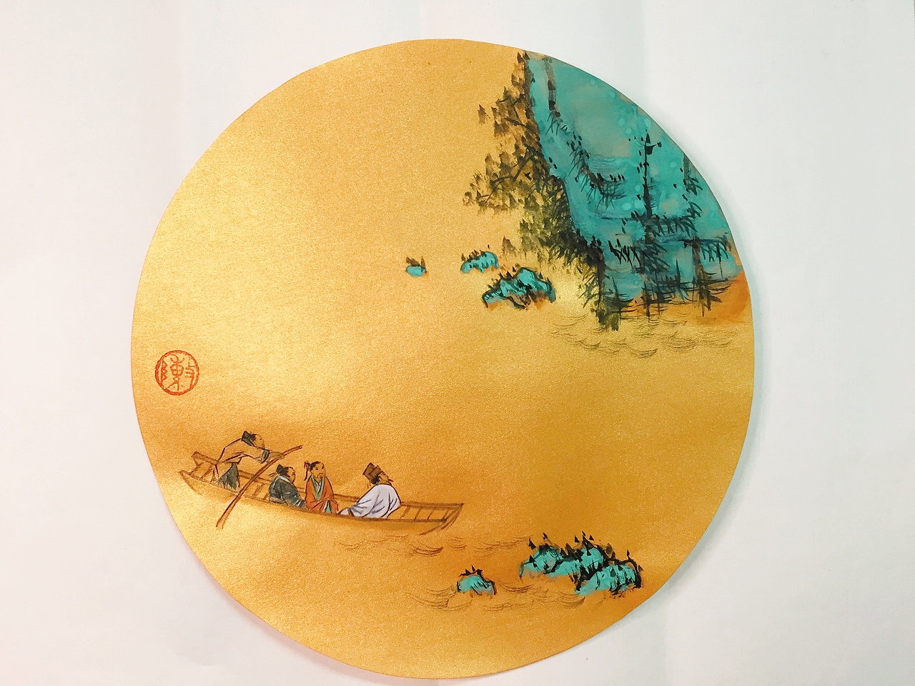 临摹《赤壁图》（图ZMjMzNTU3OTQ0） - 绘画 - 站酷设计师冷梵原创素材 - 站酷ZCOOL