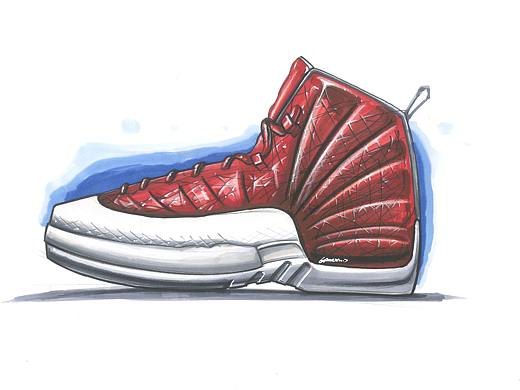 工業(yè)設(shè)計(jì)手繪之鞋子（個人主頁-ZMjQ5NTY0MzY=） - 生活用品 - 站酷設(shè)計(jì)師享耳睿GReen原創(chuàng)素材 - 站酷ZCOOL