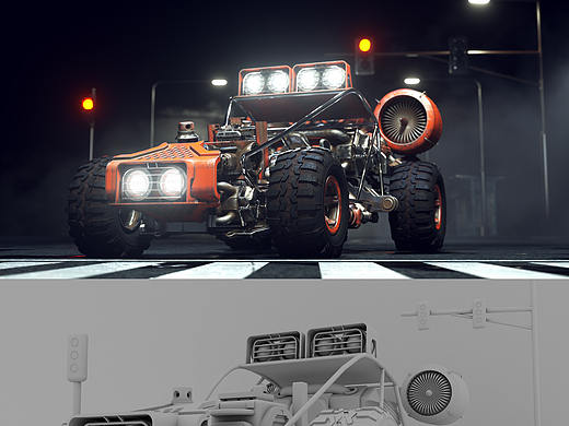 c4d练习作品
