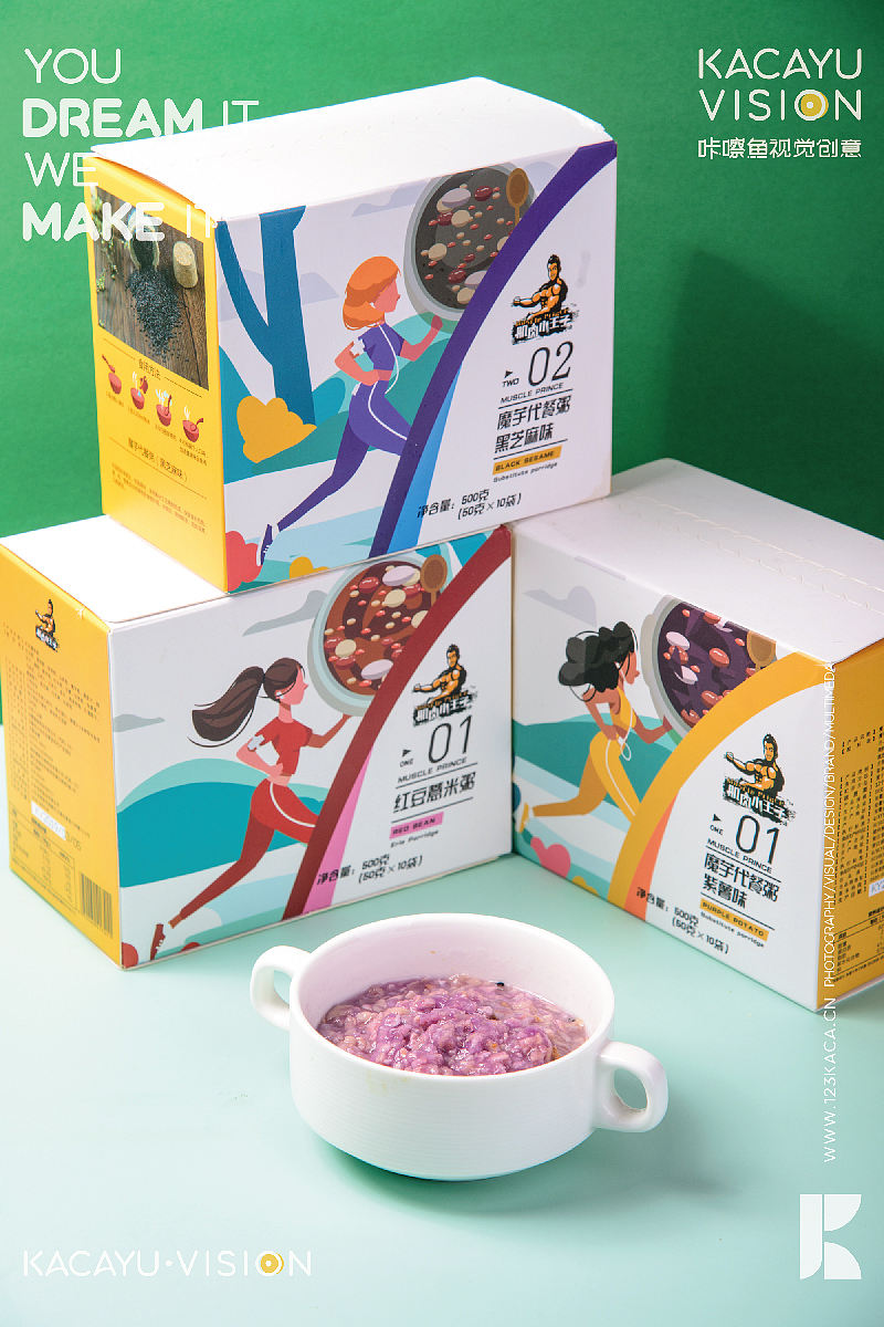 健康速食｜咔嚓鱼X肌肉小王子（图ZMTkwODU4Mzg0） - 产品摄影 - 站酷设计师咔嚓鱼视觉创意原创素材 - 站酷ZCOOL
