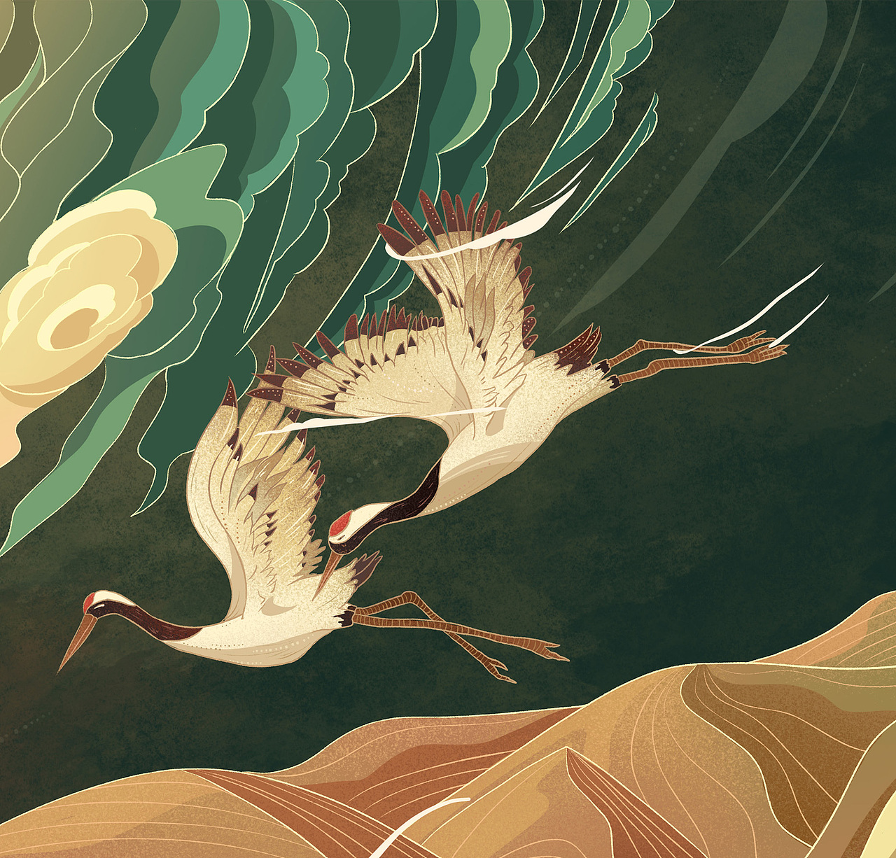 飞天（图ZMjU4OTE2ODMy） - 商业插画 - 站酷设计师司徒罗杰原创素材 - 站酷ZCOOL