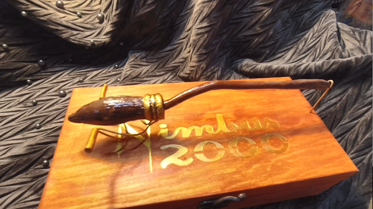 哈利波特diy:光轮2000,真的能悬浮的飞天扫帚!