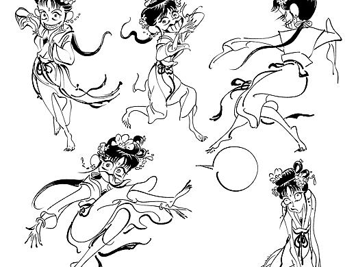 多格漫画《如此画皮》