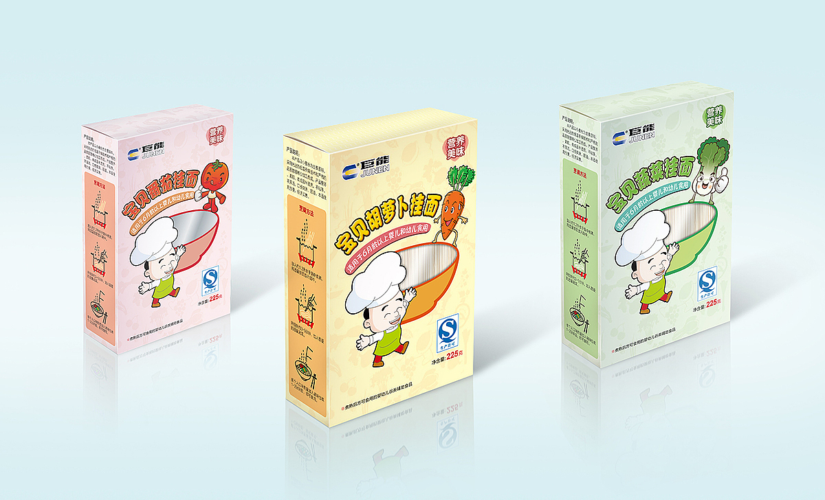 儿童挂面包装设计（图ZMTE0MTUzOTky） - 包装 - 站酷设计师上海裕力设计策划原创素材 - 站酷ZCOOL