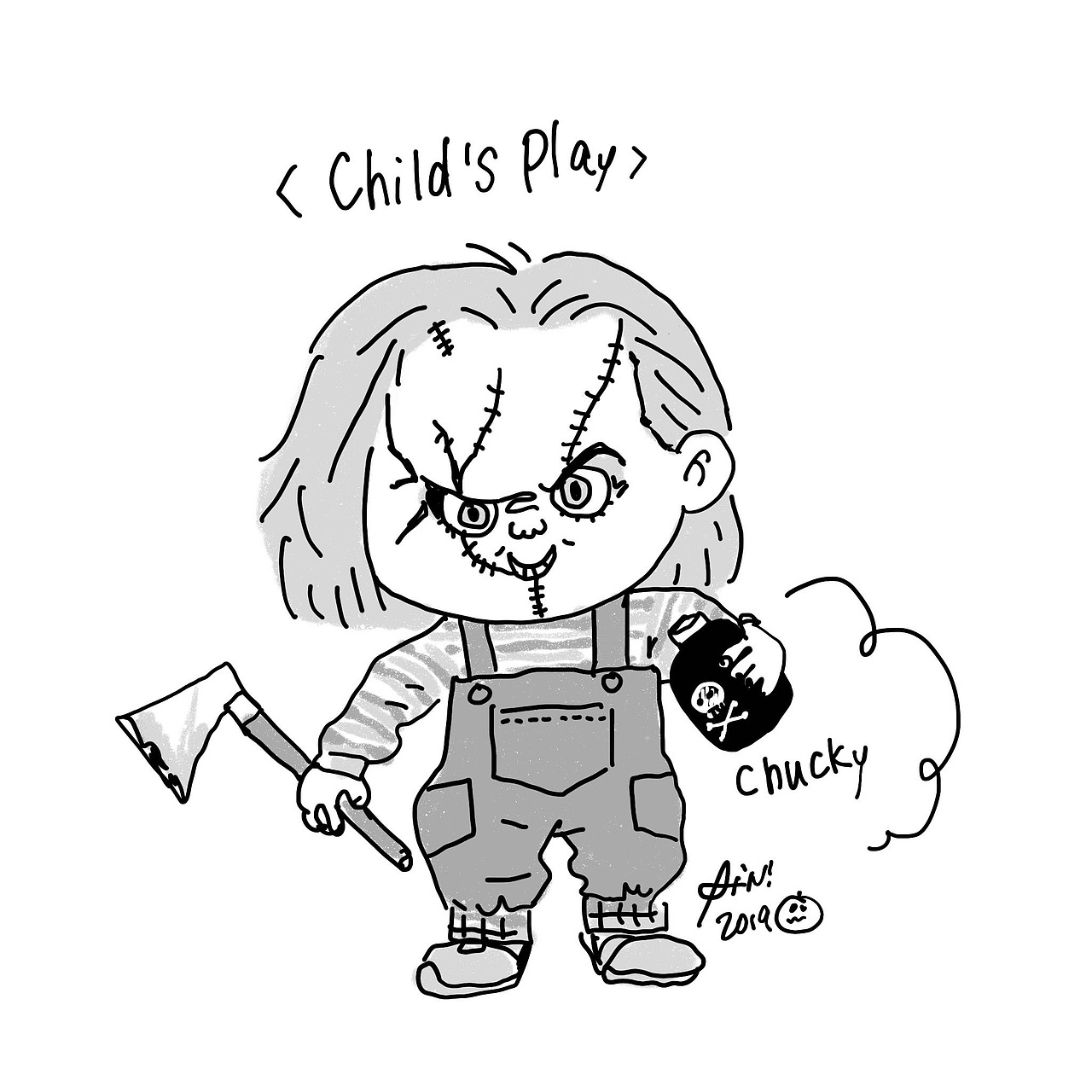 1988 child's play br>《 鬼娃还魂 》 br> br>鬼娃娃花子