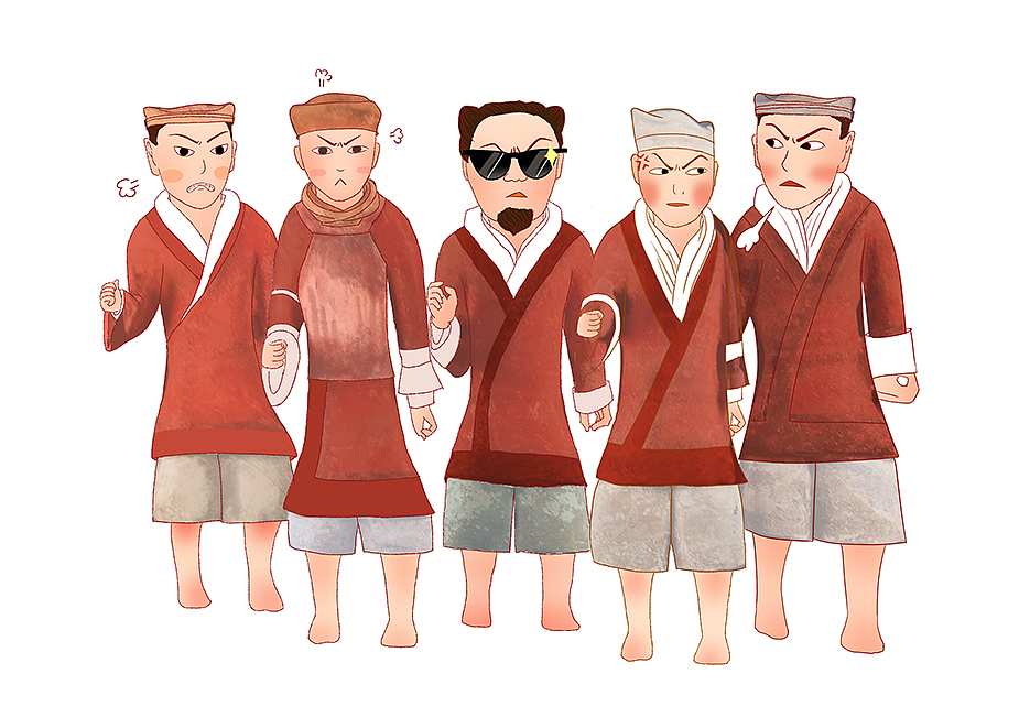 唐代陶人表情包