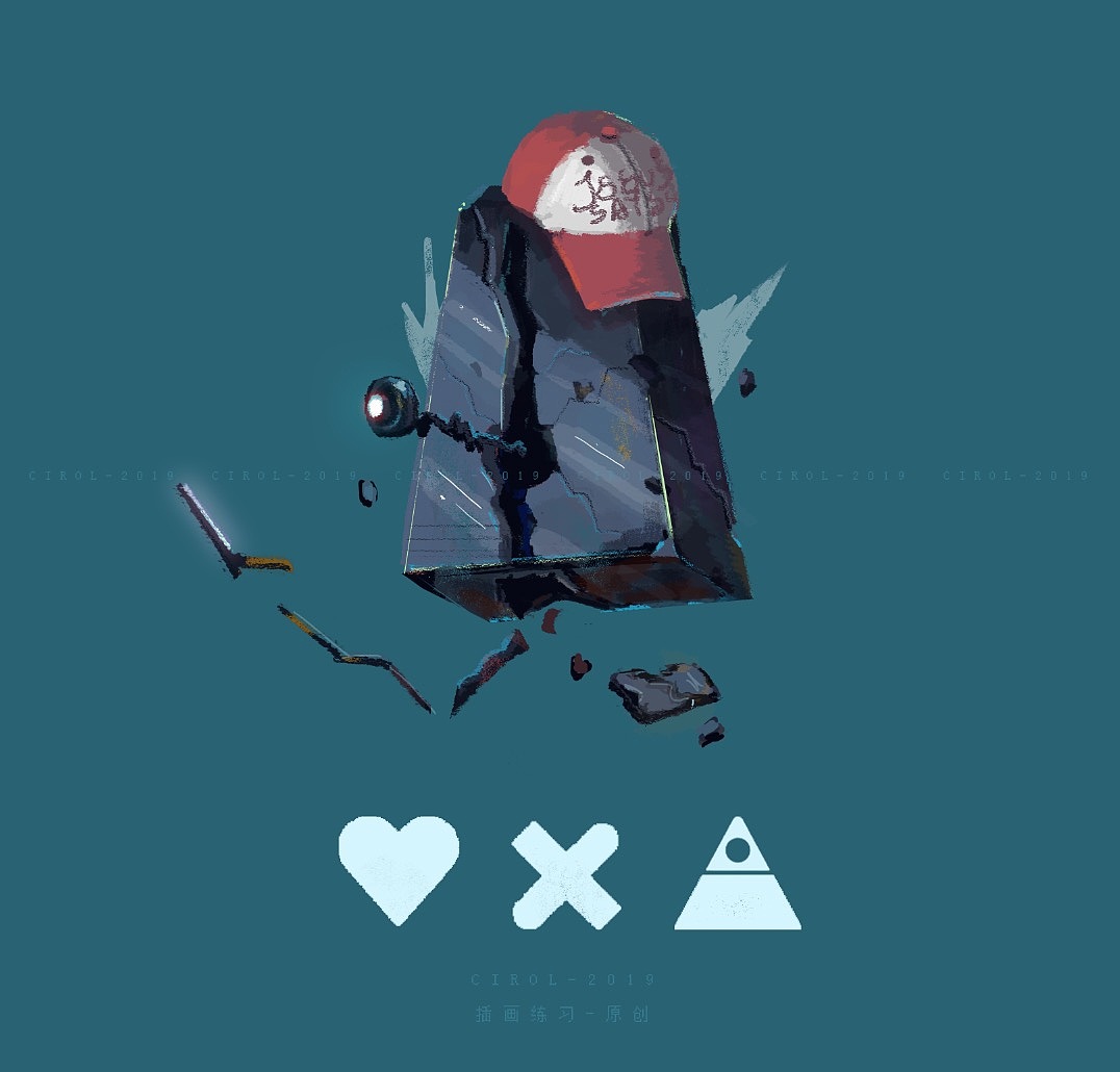 爱 死亡 机器人「插画练习」