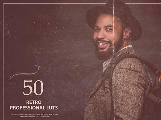 50个复古胶片lut预设