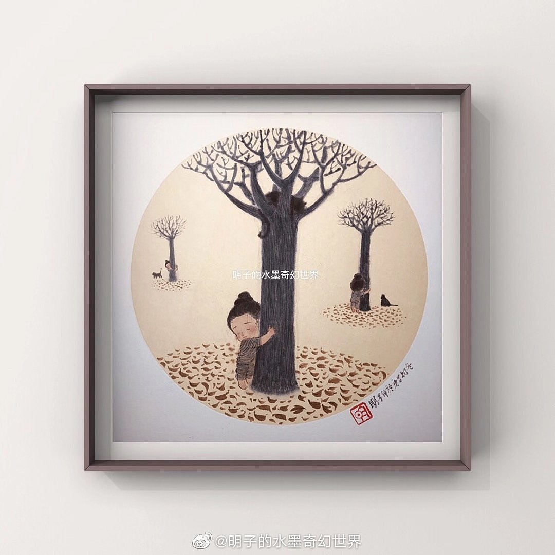 明子的水墨奇幻世界——《风信子系列》2,海量慎点。(图ZMjc3NTQzMjg0) - 绘画 - 站酷设计师明子水墨奇幻世界原创素材 - 站酷ZCOOL