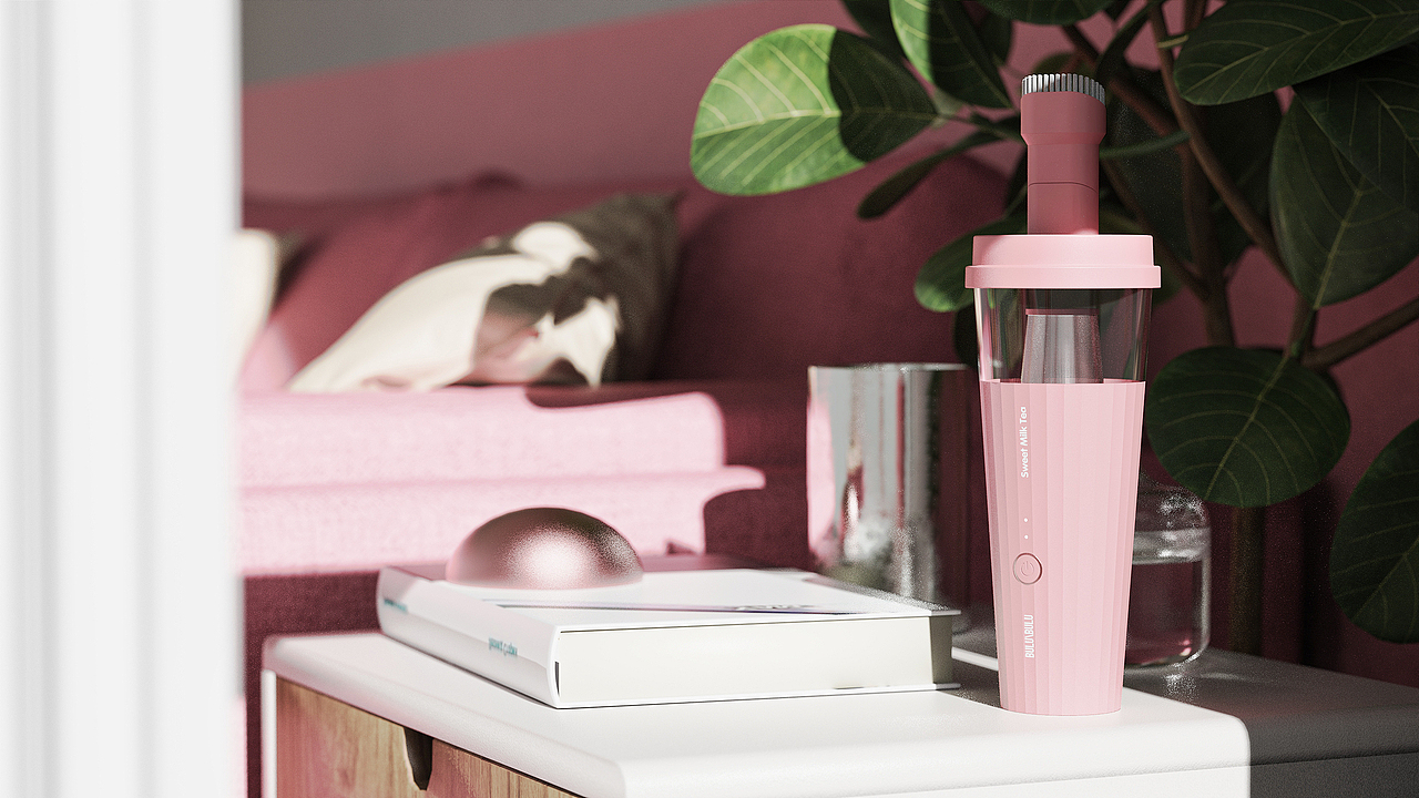 秋茶-桌面手持吸尘器丨Hand-held vacuum cleaner（图ZMjY3NDcwNjA4） - 生活用品 - 站酷设计师趙啊趙原创素材 - 站酷ZCOOL