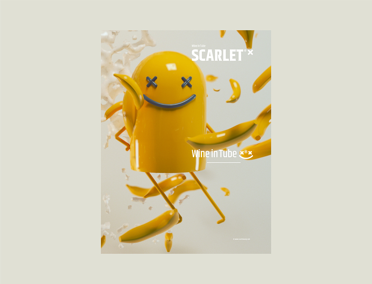 Scarlet.x · Wine in Tube 试管酒整体视觉