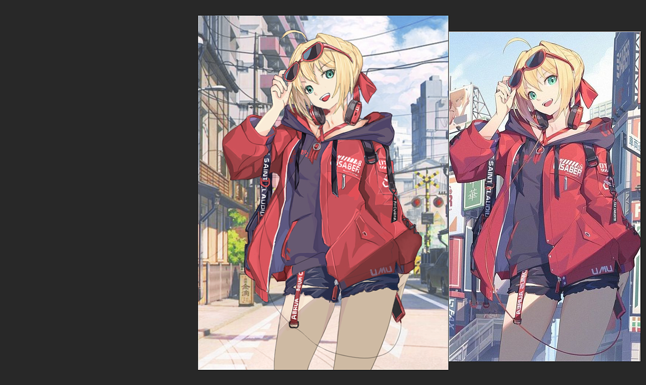 一些临摹的插画