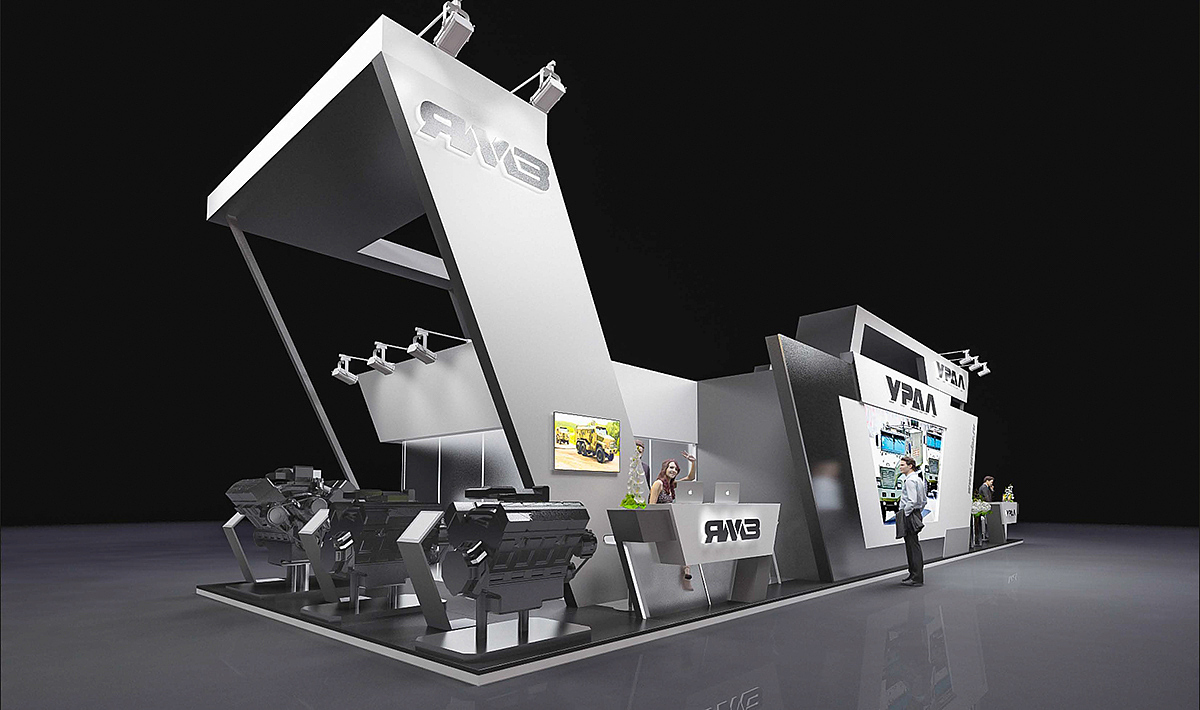 展会设计 效果图 3d设计 特装 大型展厅 异形结构（图ZMTg2MjEyNDY4） - 建筑/空间 - 站酷设计师云迪vind原创素材 - 站酷ZCOOL