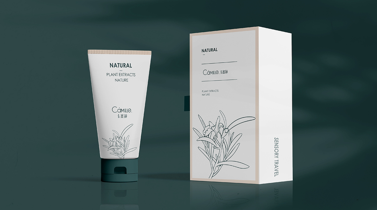 Camille 卡密拉 《感受自然滋润 唤醒皮肤水活性》（图ZMjE4OTM0MjAw） - 品牌 - 站酷设计师源品牌创意社原创素材 - 站酷ZCOOL