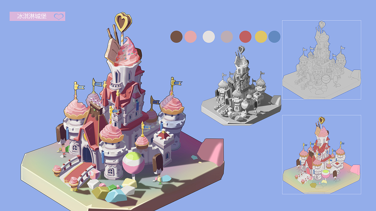 场景（图ZMjIxNjMxMTgw） - 概念设定 - 站酷设计师VC浅蓝色原创素材 - 站酷ZCOOL