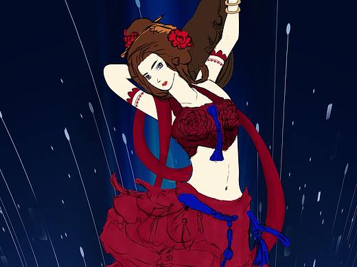 漫画人物板绘描摹