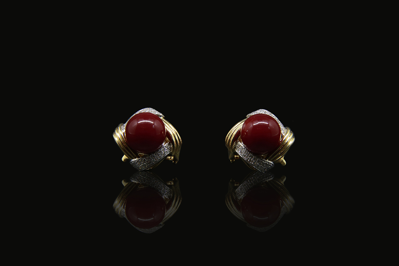 珊瑚耳夹设计（图ZODQyODQ4NDA=） - 首饰设计 - 站酷设计师City_L原创素材 - 站酷ZCOOL