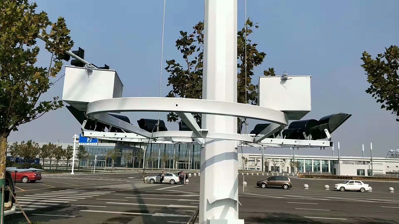 升降式25米30米高杆灯生产安装【世博光电】