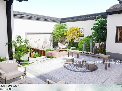 绿城别墅庭院（个人主页-ZNTQ4OTI2MzY=） - 景观设计 - 站酷设计师腾de设计原创素材 - 站酷ZCOOL