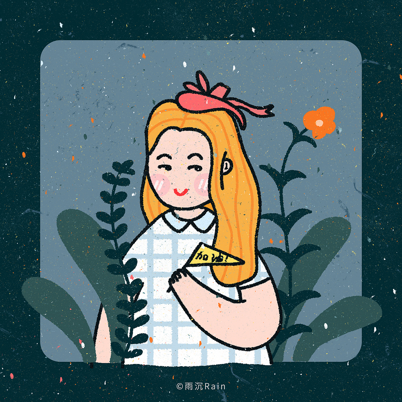 一组头像插画37-45（图ZMjA0Njc5NDg4） - 创作习作 - 站酷设计师雨十一原创素材 - 站酷ZCOOL