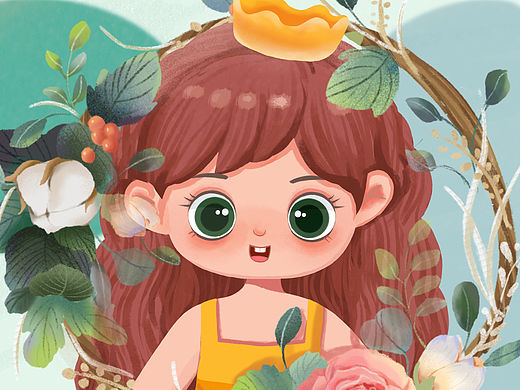 扁平风 女王节海报