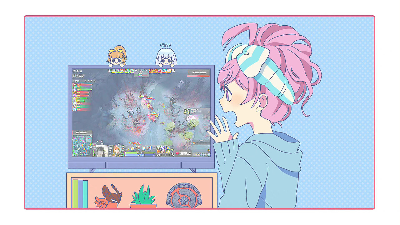 与完美世界电竞TWINKLE.STAR成员合作的手书（图ZMzQ2NjYwOTk2） - 其他动漫 - 站酷设计师鲸鱼十一原创素材 - 站酷ZCOOL