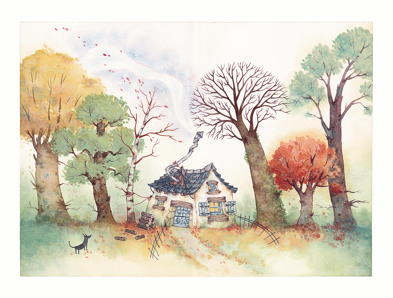 原创插画——人鱼之森（图ZMzM4NTc0NzYw） - 儿童插画 - 站酷设计师啊呜鳄鱼原创素材 - 站酷ZCOOL