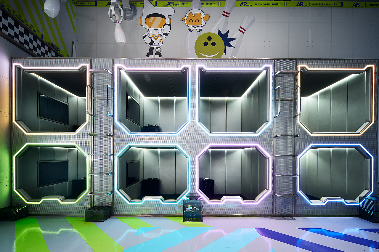 奇恩设计|APFUNLL全国首家元宇宙室内运动工厂（图ZMzI3NjQxMDU2） - 商业空间设计 - 站酷设计师奇恩设计原创素材 - 站酷ZCOOL