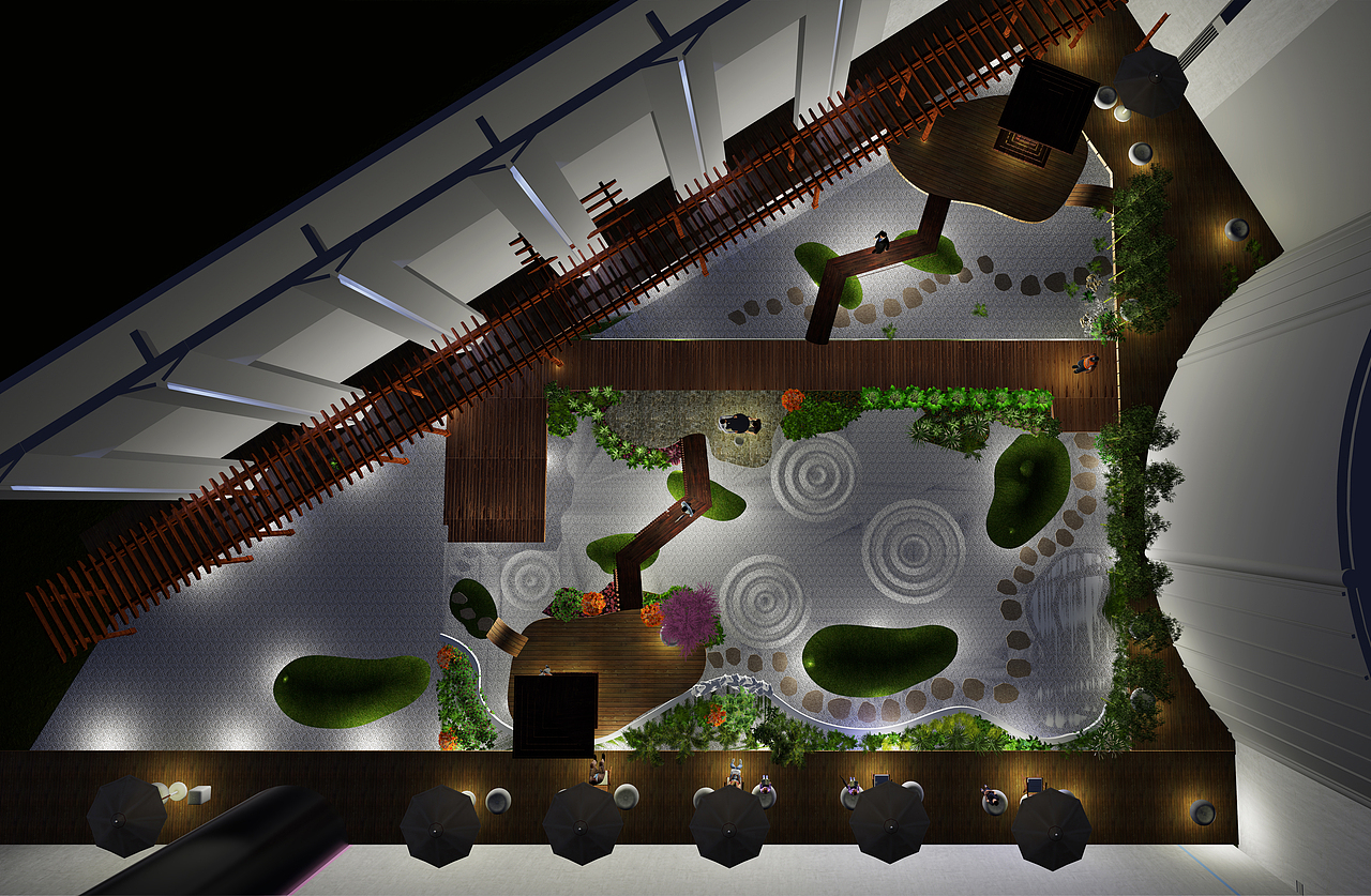 宾馆——2017（图ZMzA5NDQzODg0） - 景观设计 - 站酷设计师一池三境设计原创素材 - 站酷ZCOOL