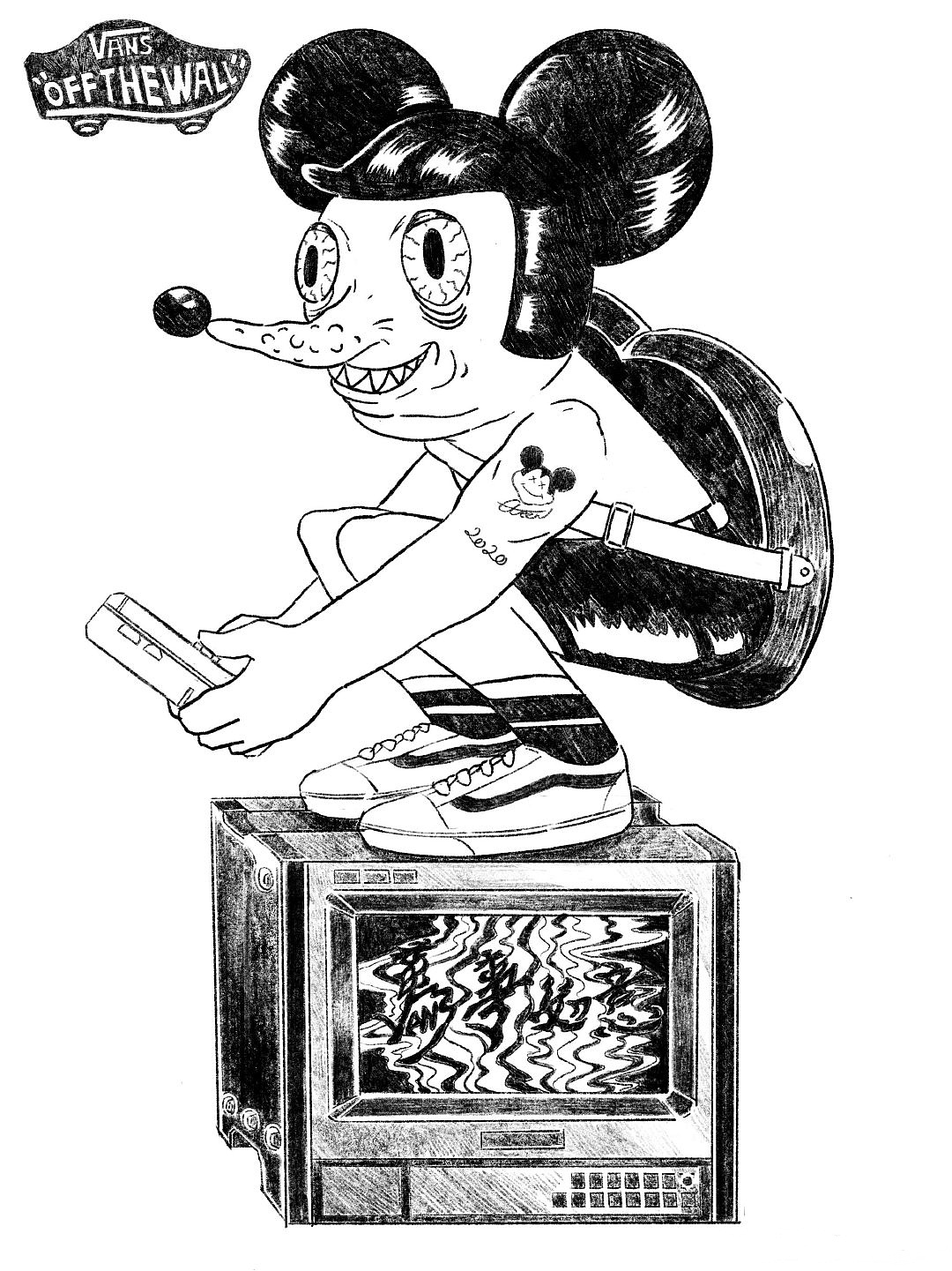 vans事如意（图ZMTk3ODA0MTYw） - 艺术插画 - 站酷设计师xateenx原创素材 - 站酷ZCOOL