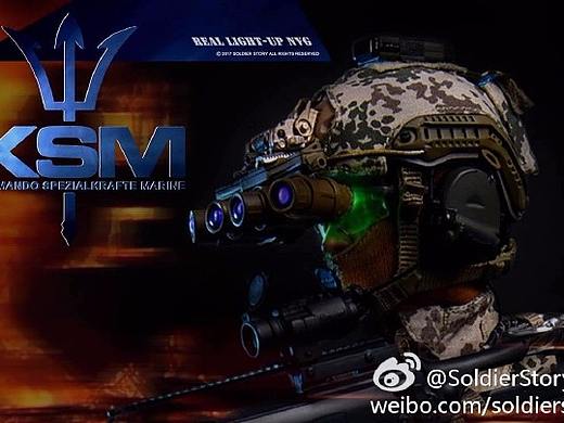  Soldier Story新品：四眼可亮~1/6 德国海军特种部队 