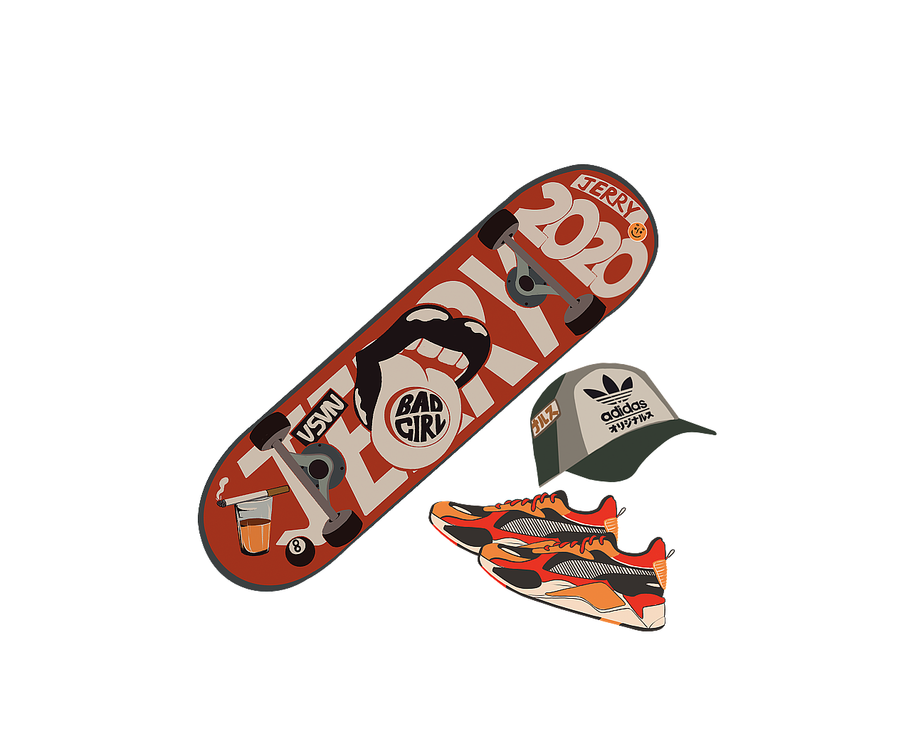 复古画报&procreate插画合集