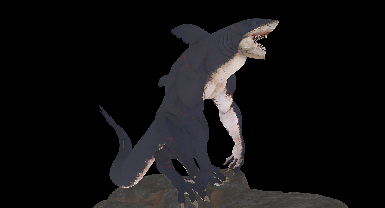 Shark 鲨鱼（图ZMjg4MDIxNDYw） - 人物/生物 - 站酷设计师The南瓜原创素材 - 站酷ZCOOL