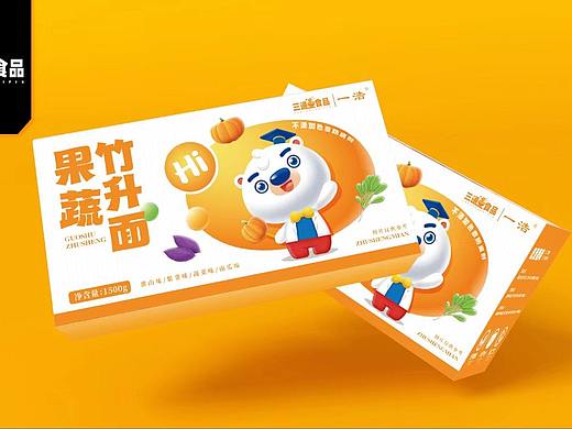 果蔬竹升面包装设计