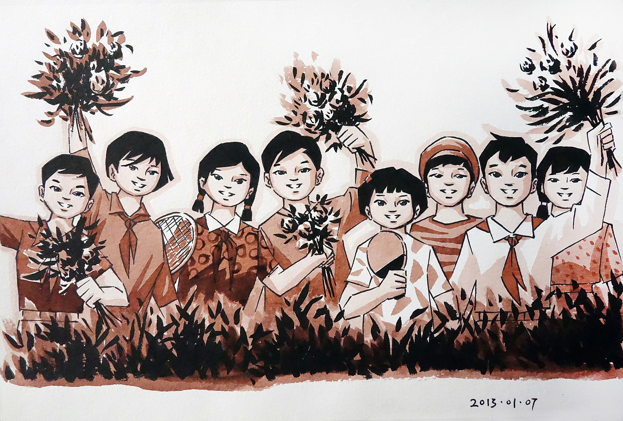 【田间小仙】—70年代插图(Ⅰ)