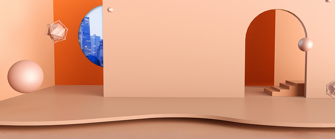 C4D-无聊中不知道做什么打发时间的小卡通练习QAQ