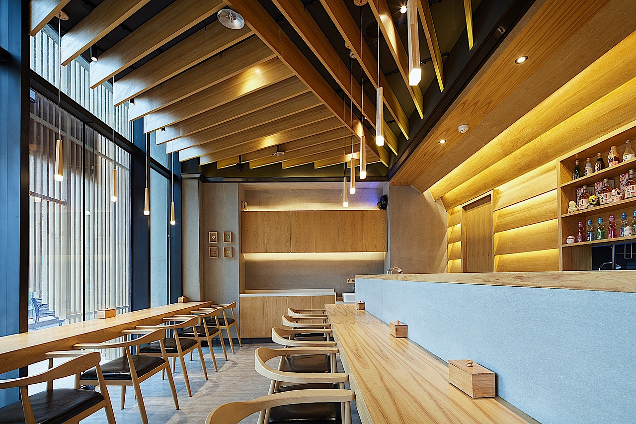 举报114分享原创作品空间家装设计寿司店设计餐饮设计餐厅设计寿司