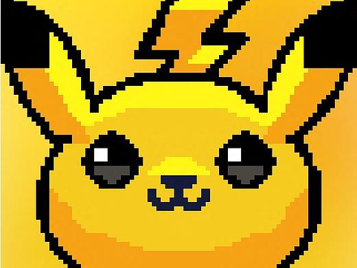 皮卡丘像素风（个人主页-ZMzI3NzU5OTI=） - 像素画 - 站酷设计师景景景色分明原创素材 - 站酷ZCOOL