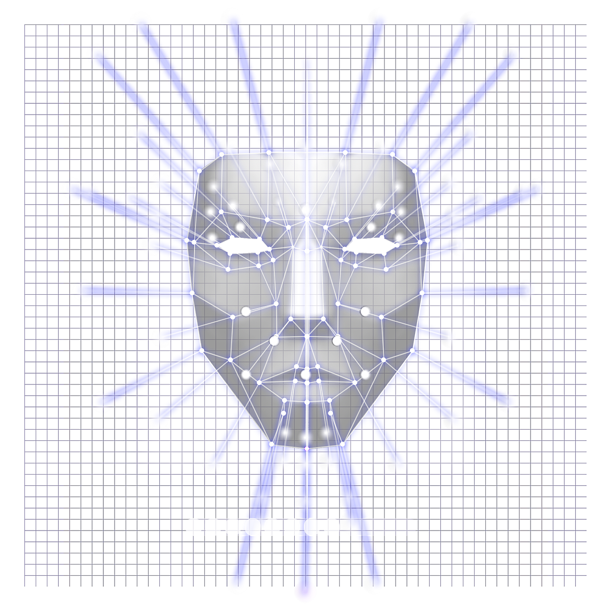 各种人脸扫描素材