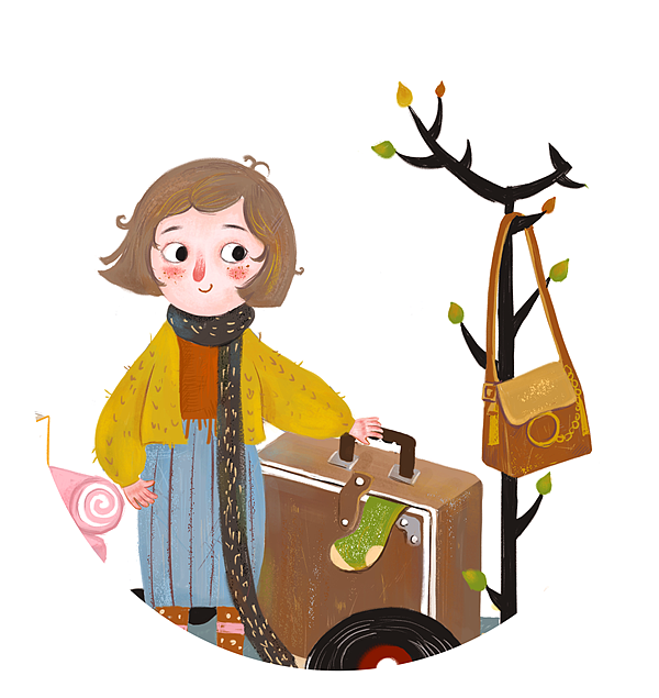 儿童插画 场景插画