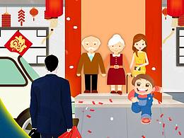 快运滴-2018春节系列海报