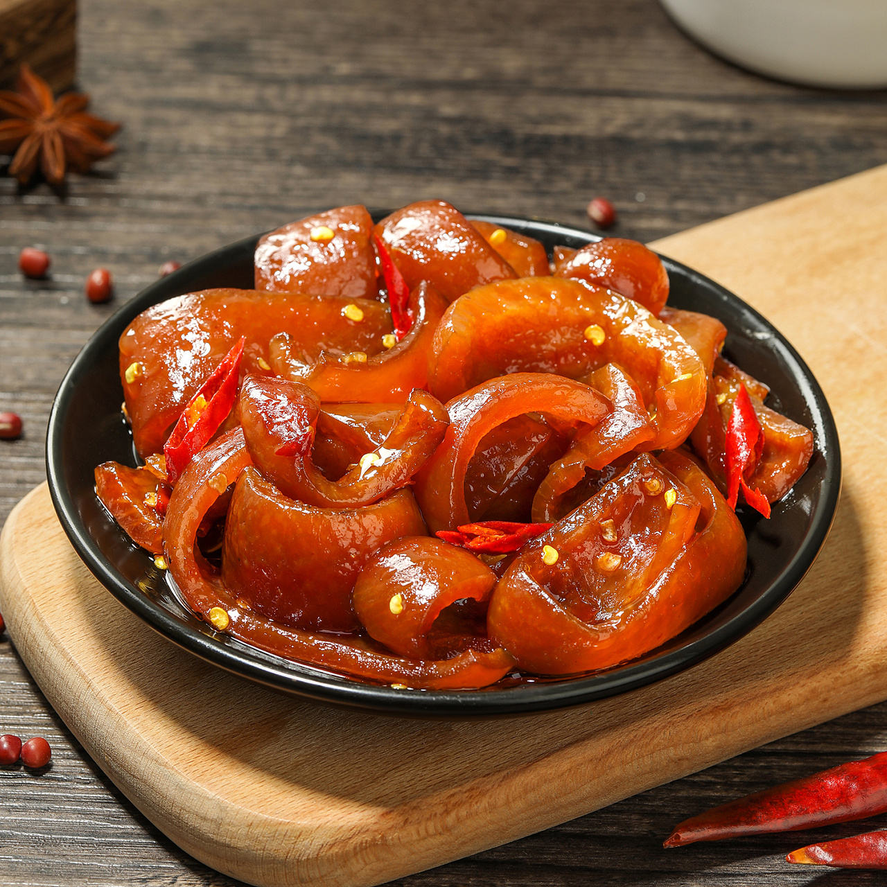 真庄食品麻辣猪皮