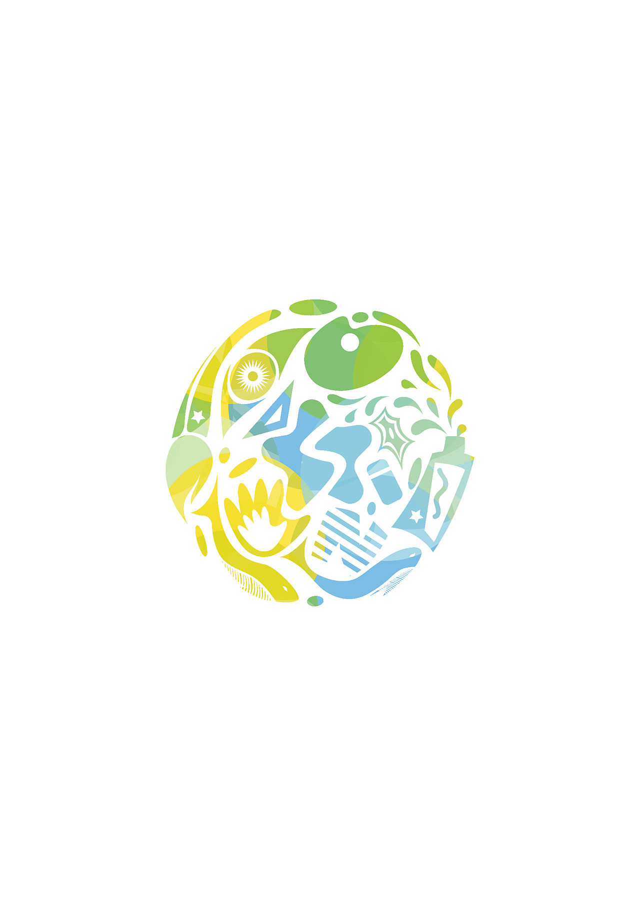 创意新星美术机构logo制作